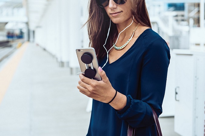 PopSocket WHITE MARBLE