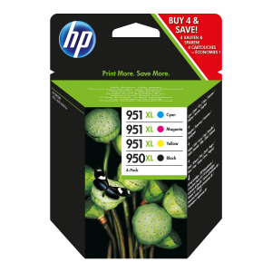 HP δοχεία μελάνης 950XL/ 951XL 4 Pack