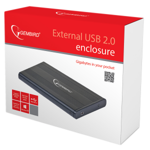 GEMBIRD θήκη για εσωτερικό σκληρό δίσκο 2.5'' SATA USB 2.0