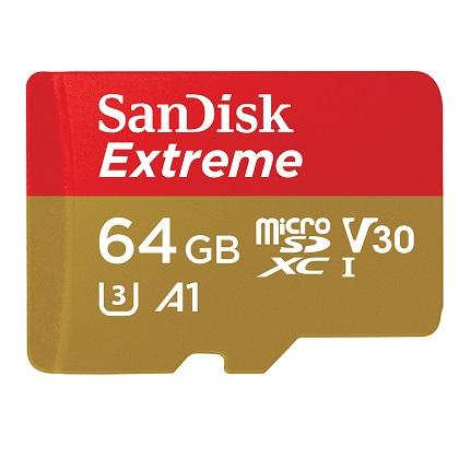 SANDISK karta mnimis Extreme micro SDXC 64gb
