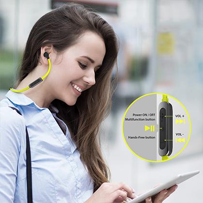 iLUV Bluetooth in ear Neon Air V2