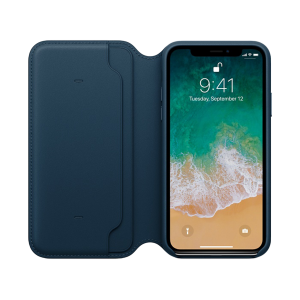 APPLE δερμάτινη θήκη Folio iPhone X