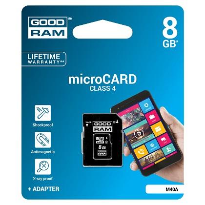 GOODRAM Micro SD Class 4 8GB