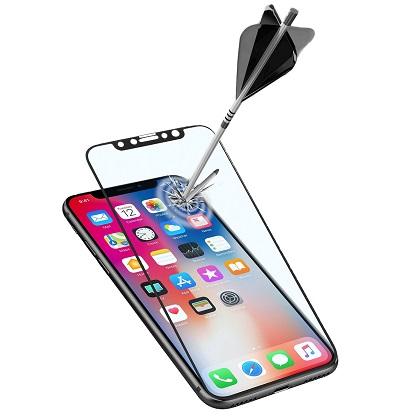 CELLULAR LINE screen glass protector Ultra Capsule iPhone X
