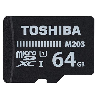 TOSHIBA Micro SDXC M203 64GB