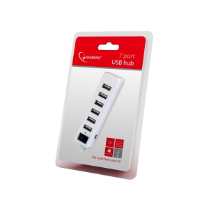 GEMBIRD USB 2.0 7-port hub με διακόπτη