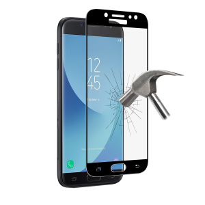PURO γυαλί προστασίας οθόνης με πλαίσιο SAMSUNG Galaxy J7 2017