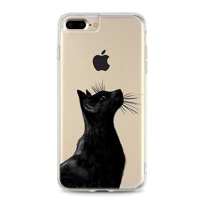 cosy thiki black cat gia iPhone 6/6S/7/8 Plus