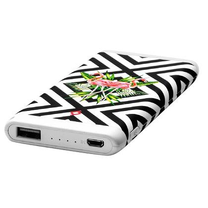 Powerbank ArtPower™ 4000mAh flamingo