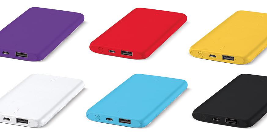 TTEC Powerbank PowerSlim 5000 MAh mayro