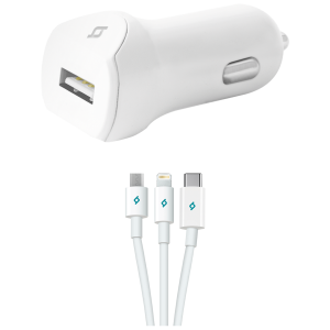 TTEC φορτιστής αυτοκινήτου Speedcharger 2.1A Trio
