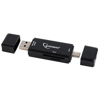 GEMBIRD Multi-USB SD card reader 3 in 1