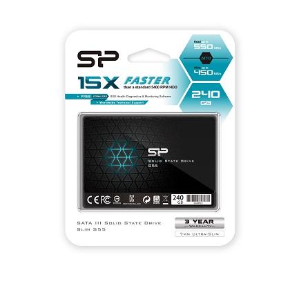SILICON POWER eswterikos sklhros diskos SSD SATAIII S55 240GB