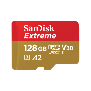 SANDISK κάρτα μνήμης Extreme micro SDXC 128GB