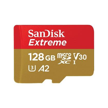 SANDISK karta mnhmhs Extreme microSD 128GB