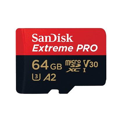 SANDISK karta mnimis Extreme PRO micro SDXC 64GB