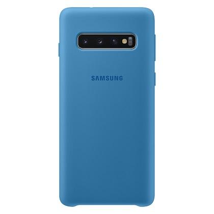 thiki silikonis SAMSUNG Galaxy S10 anoixto mple