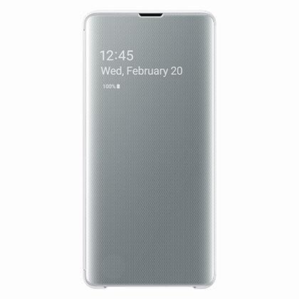 Clear View Standing Cover SAMSUNG S10+ leyki