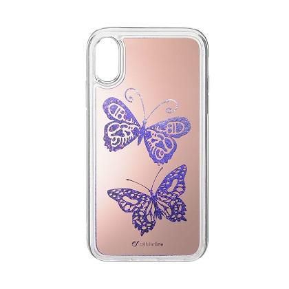 thiki Stardust CELLULAR LINE Butterfly gia ta  iPhone X/ Xs​ 