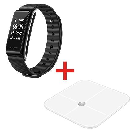 HUAWEI Color Band A2 activity tracker plus HUAWEI AH100 smart scale
