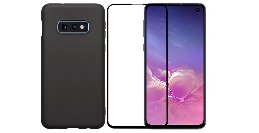  thiki matte+ gyali prostasias othonis me plaisio COSY gia to SAMSUNG Galaxy S10e