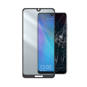 Γυαλί προστασίας οθόνης CELLULAR LINE με πλαίσιο HUAWEI Y7 2019