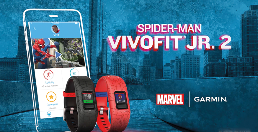 GARMIN activity tracker Vivofit Junior 2 Spider-Man