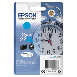 EPSON μελάνι 27XL DURABrite Ultra Κυανό