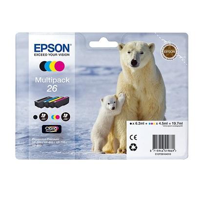 EPSON melania 26 Claria Premium Polar Bear Multipack