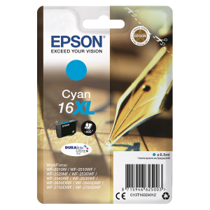 EPSON μελάνι 16XL DURABrite Ultra Κυανό