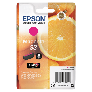 EPSON μελάνι 33 Claria Premium Magenta