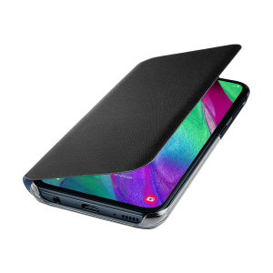 Θήκη Wallet SAMSUNG Galaxy A40 Μαύρη