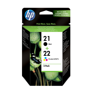 HP δοχεία μελάνης 21 και 22 Combo Pack