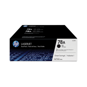 HP Toner 78A Μαύρο (2 Τεμάχια)