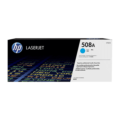 HP Toner 508A cyan