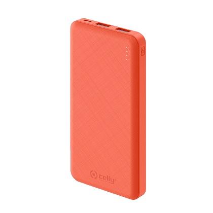 Powerbank CELLY Energy 10000mAh portokali