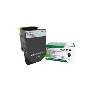 LEXMARK Toner 71B20K0 Μαύρο