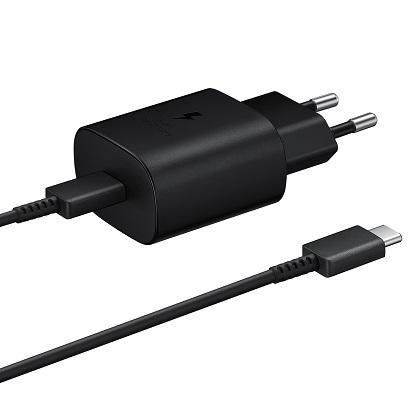 travel charger SAMSUNG 25W + cable USB Type-C to Type-C 