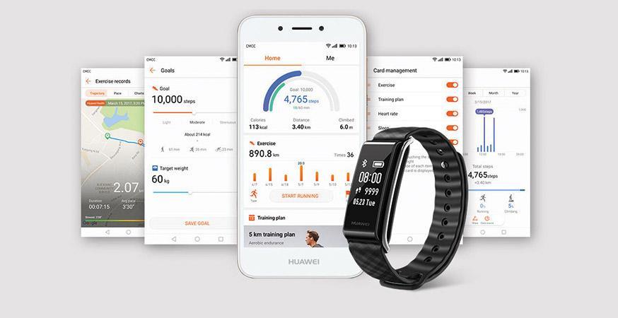 activity tracker Color Band A2 + Powerbank 6700mAh 6700 HUAWEI