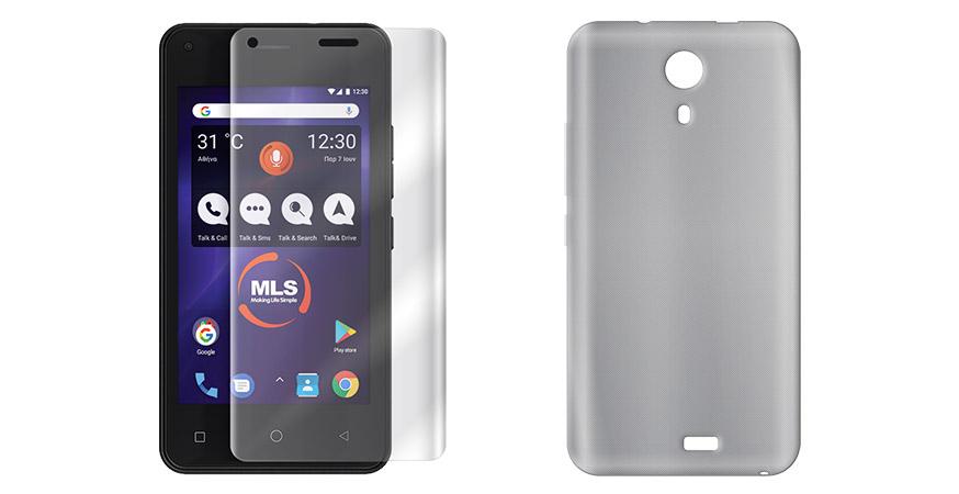 MLS Vox 4G case and glass