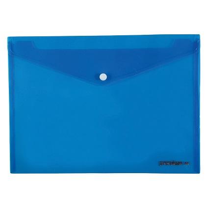 button folder envelope Α4 Premium (10 pcs) blue