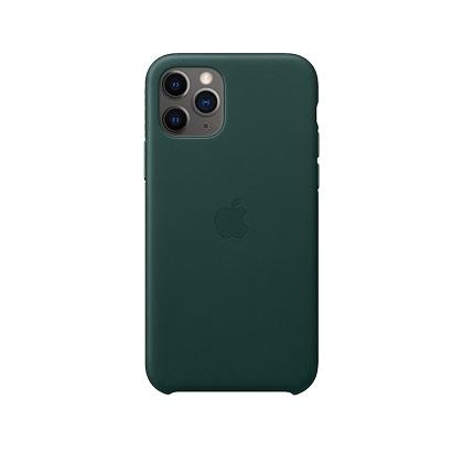 leather case APPLE iPhone 11 Pro green