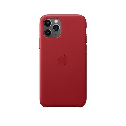 leather case APPLE iPhone 11 Pro red