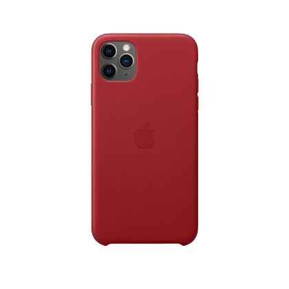 leather case APPLE iPhone 11 Pro Max red