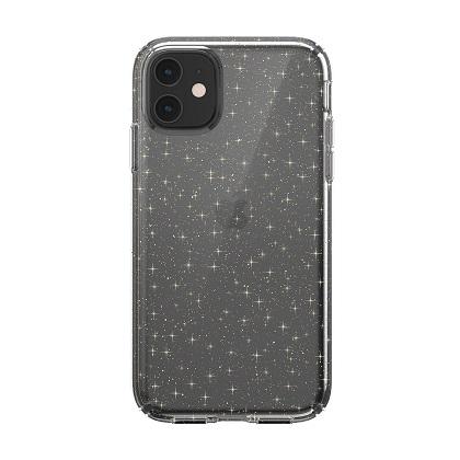 transparent case Presidio Clear with Gold Glitter SPECK for iPhone 11 