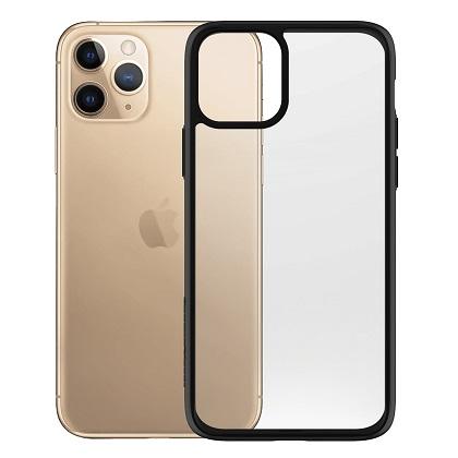  Transparent PANZERGLASS Clear Case Black Edition case for iPhone 11 Pro Max