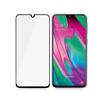 Screen protection glass with PANZERGLASS Case Friendly frame for the SAMSUNG Galaxy A40