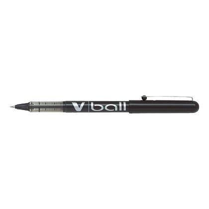0.5mm PILOT V-Ball Liquid Rollerball Pen (12 Pieces) black