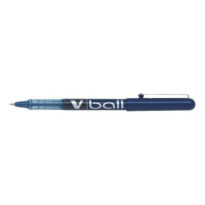 0.5mm PILOT V-Ball Liquid Rollerball Pen (12 Pieces) blue