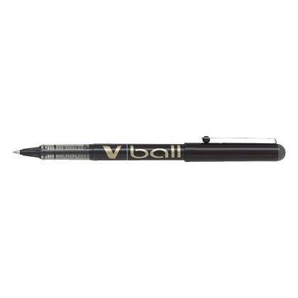 0.7mm PILOT V-Ball Liquid Rollerball Pen (12 Pieces) black